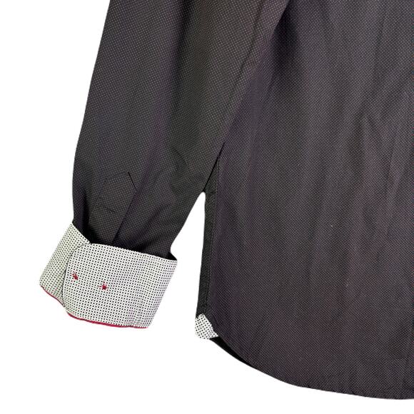 CACTUS MAN Slim Fit Long Sleeve Button Front Shirt Mens Size M - Picture 7 of 10